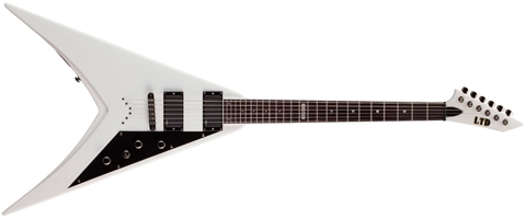 ESP_V300_White_Guitar